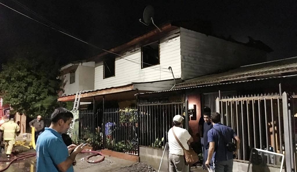 [VIDEO] Incendio destruyó vivienda en Sarmiento