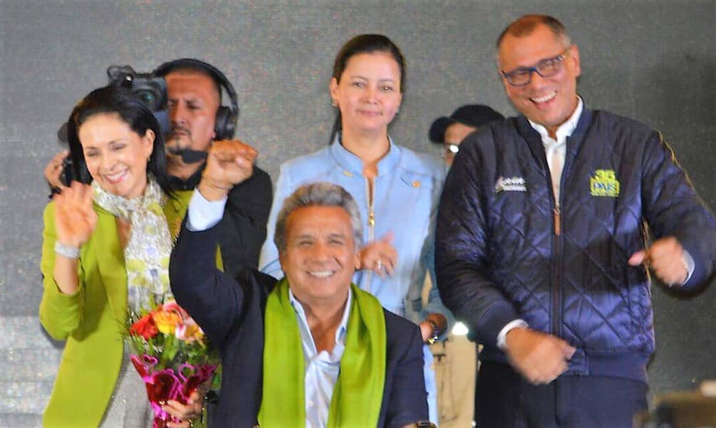Lenín Moreno, es el nuevo presidente de Ecuador