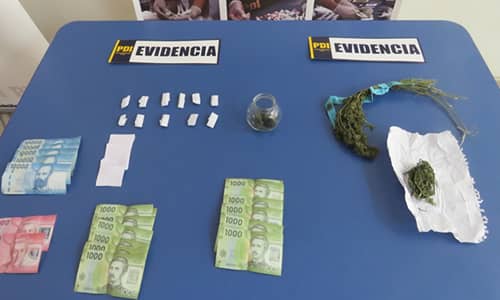 PDI detiene a traficantes que operaba cerca de escuela especial