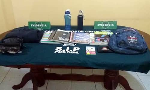 Carabineros detiene a dos sujetos por robo desde autos en Parral