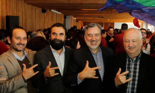 Comunistas proclaman a Guillier como candidato presidencial