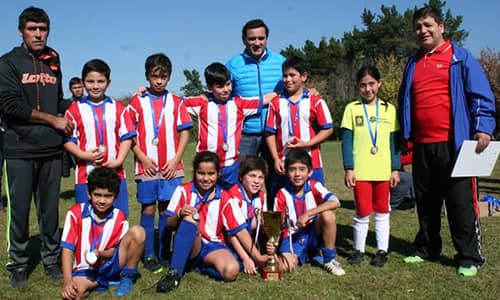 En Curicó se llevó a efecto torneo de futbol infantil