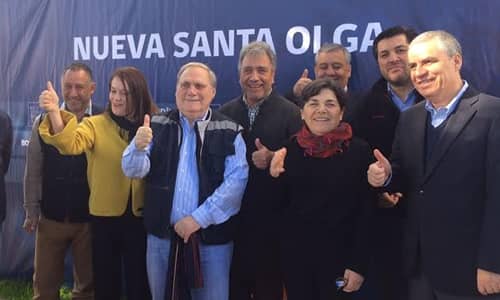 Ministerio de Vivienda y CMPC firman convenio para reconstrucción de Santa Olga