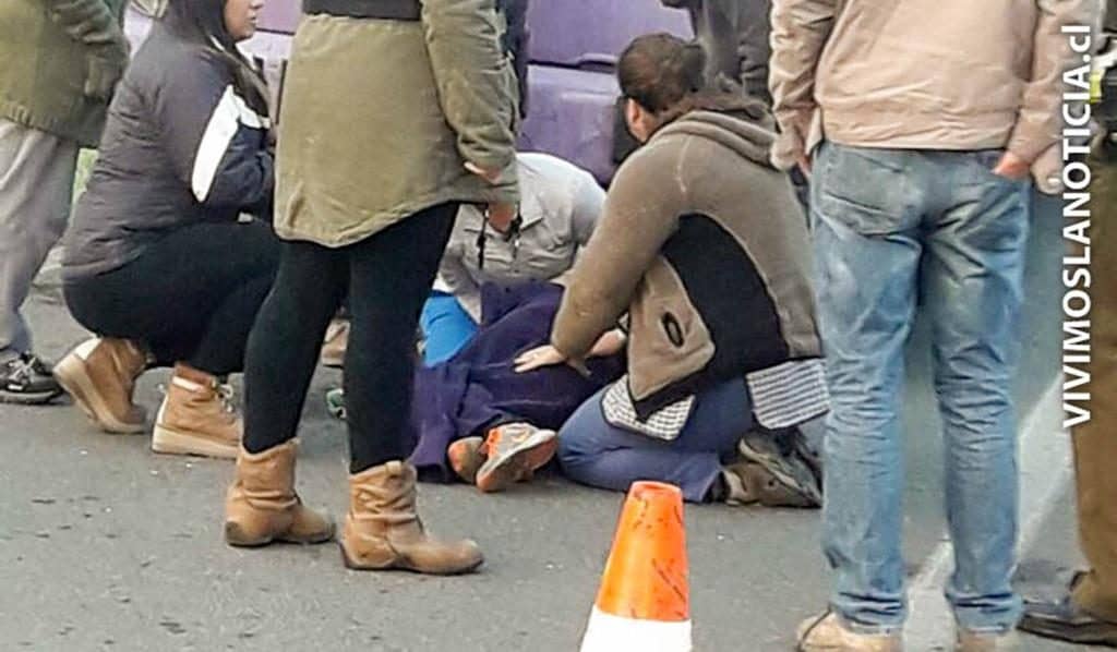 Alumno rauquino fue atropellado frente a establecimiento educacional