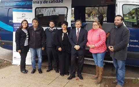 Positivo recorrido del "Bus de la Justicia" por la jurisdicción de Talca