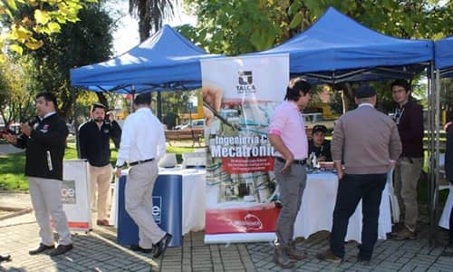 Universidad de Talca participó en Feria de Energía en Pelarco