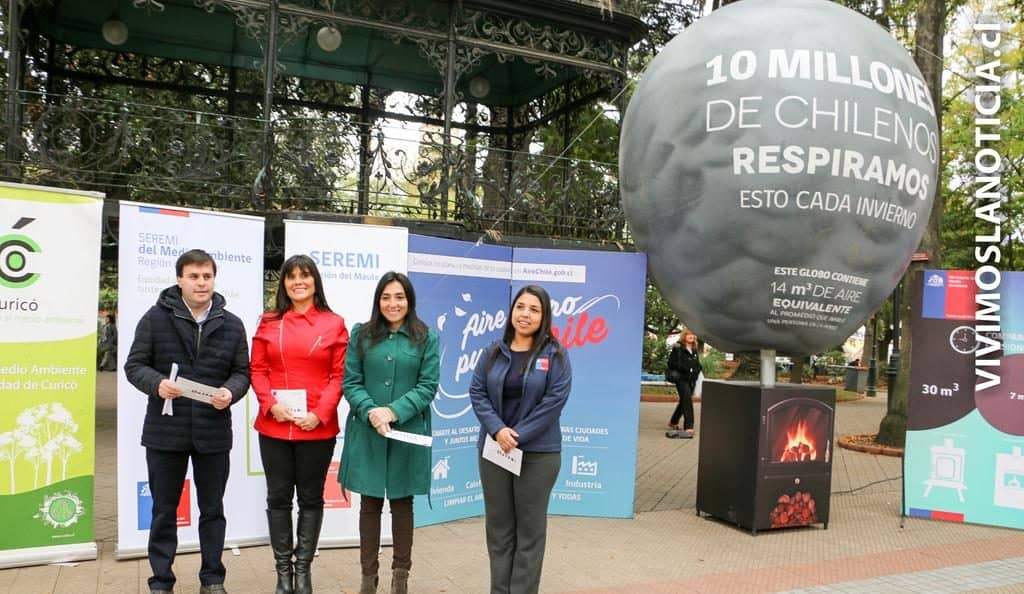 Municipio apoyará a curicanos en materia de recambio de calefactores