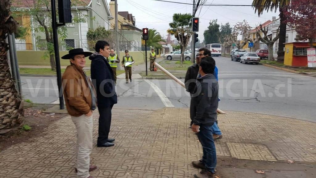 Reconstituyen violento choque que involucró a patrulla de Carabineros