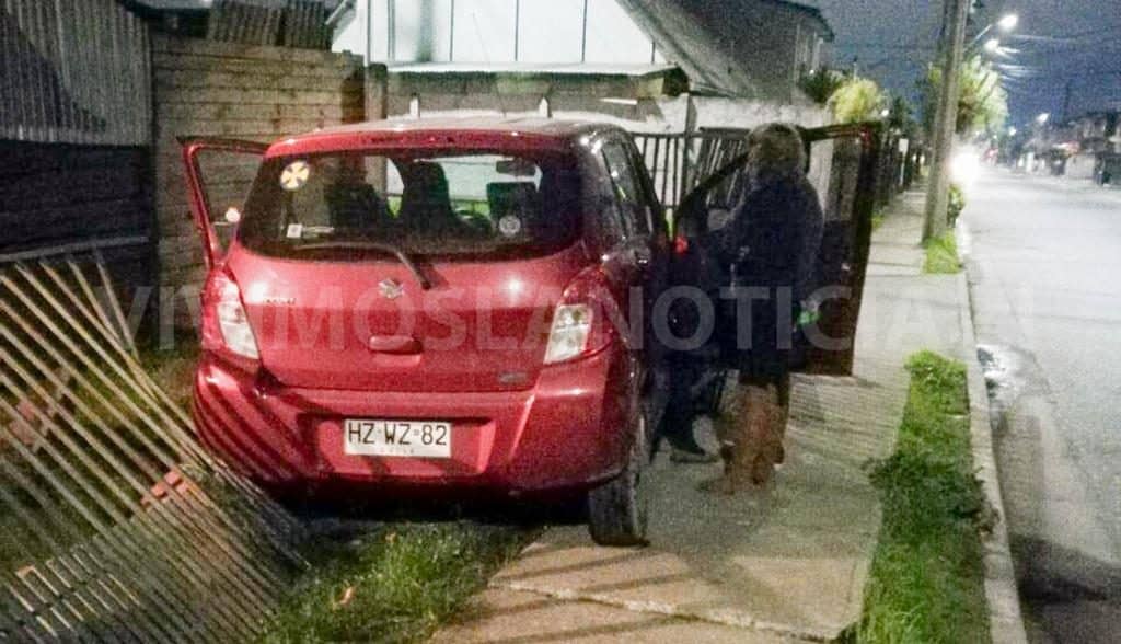 [FOTOS] Detenido deportista curicano por choque bajo la influencia del alcohol