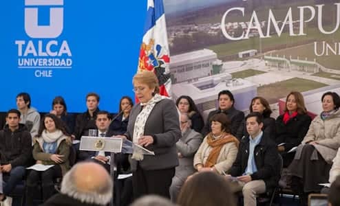 [VIDEO] Presidenta Bachelet inauguró Campus Linares de la UTalca
