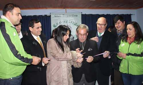 Club deportivo Caupolicán inauguró ampliación de sede social