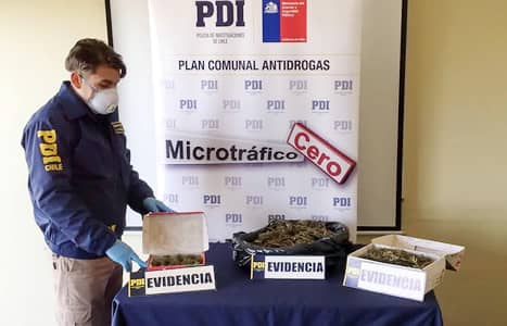Detenido sujeto que vendía droga a través de redes sociales 