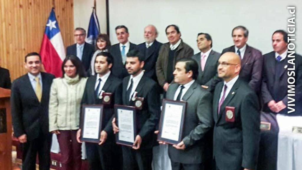 Curicó distinguió con medalla de plata a tres funcionarios de la PDI