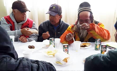 Parte "Plan Invierno" con habilitación de albergues en Talca y Curicó