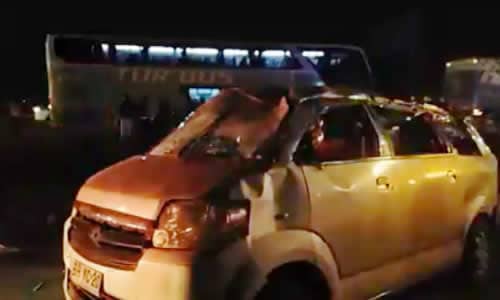 Formalizan a chofer de bus por choque en que murió embarazada