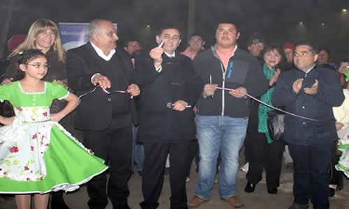 Inaugurada electrificación y alumbrado en Villa Nueva Esperanza