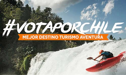 Chile otra vez nominado como mejor destino turismo aventura de Sudamérica