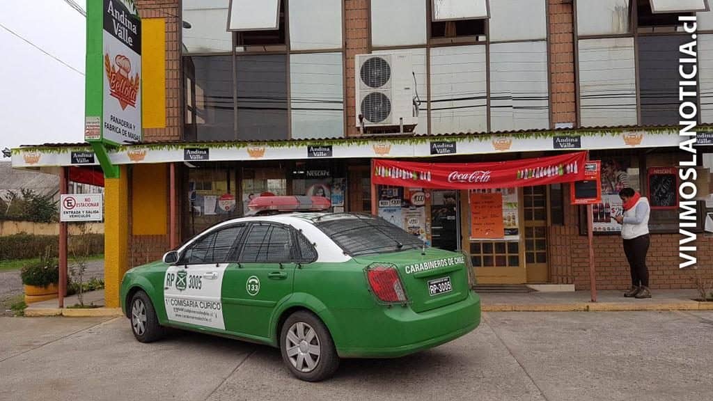 [FOTOS] Brutal asalto a panadería del sector Rauquén