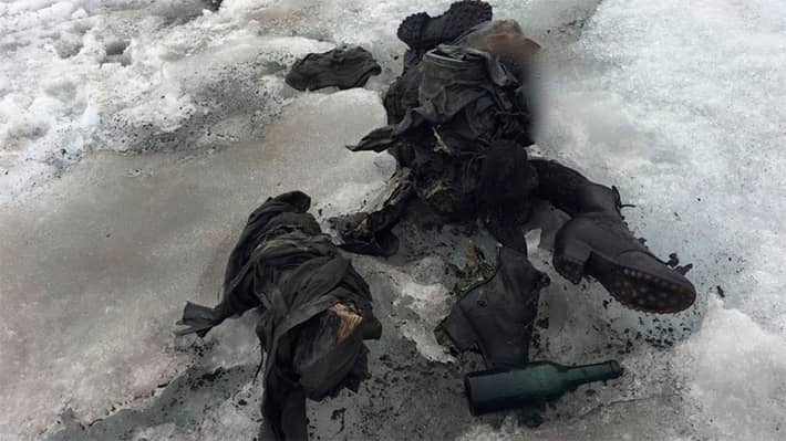 Encuentran momificada a pareja desaparecida hace 75 años en glaciar en Suiza
