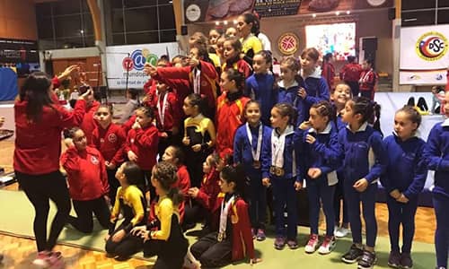 Exitosa jornada del Club Orlando Herrera en torneo de gimnasia