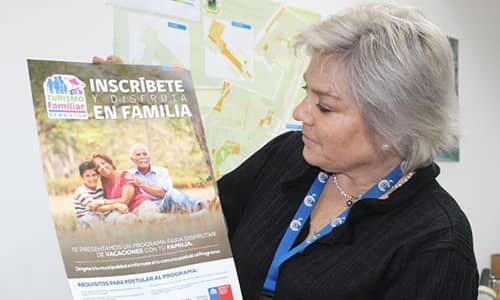 Invitan a familias curicanas a postular a programa de vacaciones