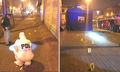 PDI investiga homicidio en centro de Rancagua 