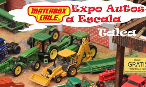 Inauguran en Talca gran exposición de autos a escala de colección