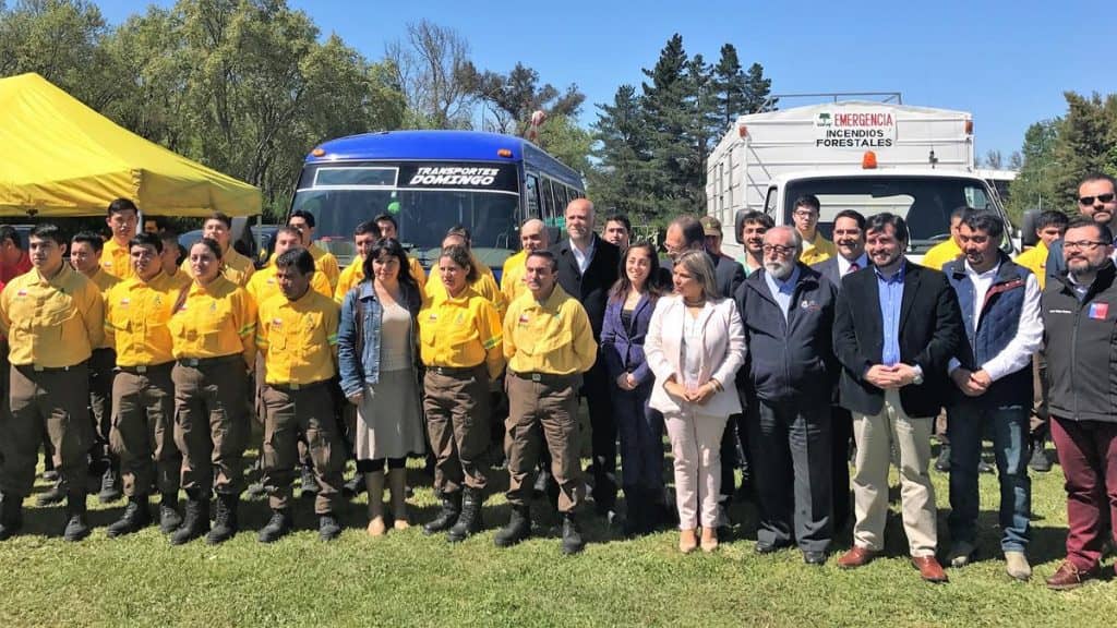 Región del Maule inició plan de prevención de incendios forestales
