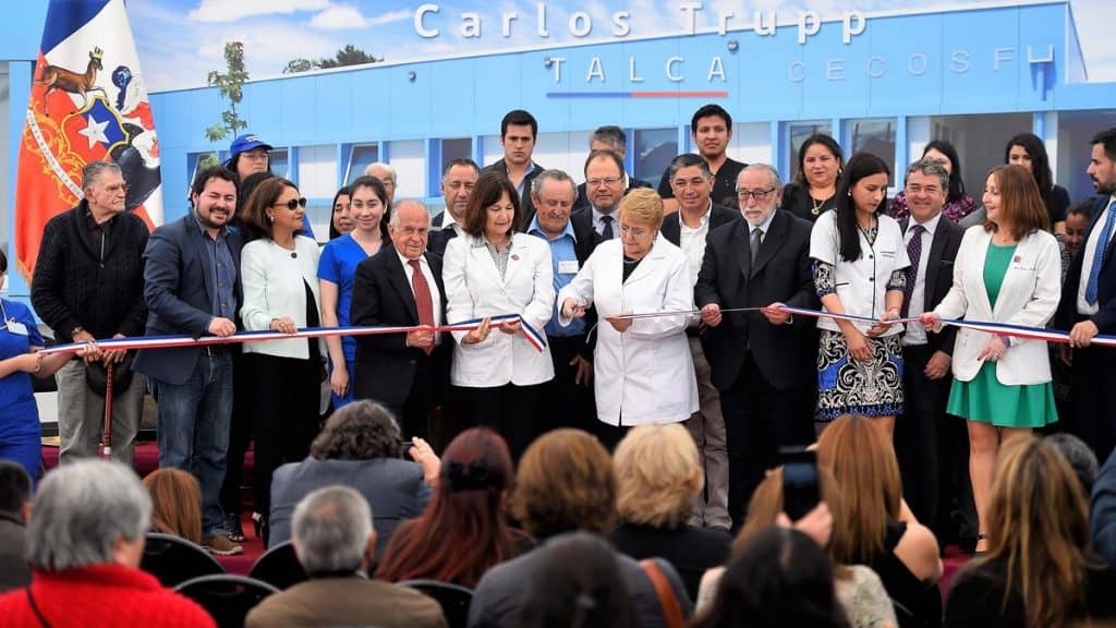 [FOTOS] Presidenta Bachelet inauguró dos obras de salud