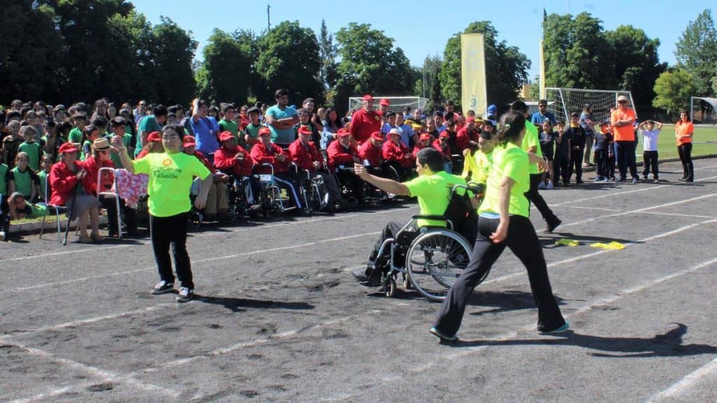 Curicó fue sede de los primeros juegos deportivos inclusivos