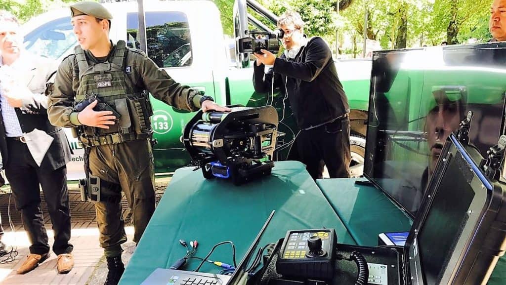 GOPE de Carabineros se refuerza con robot sonar