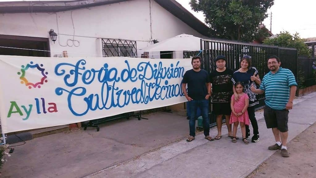 Lista tercera feria de la difusión cultural vecinal de Talca
