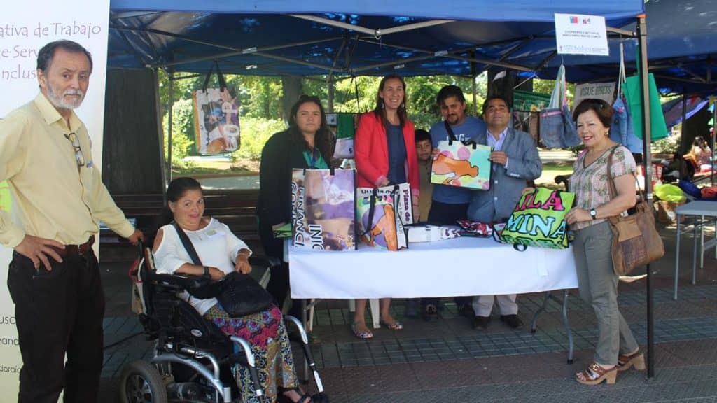 Abierta al público se encuentra feria expositiva inclusiva en Curicó