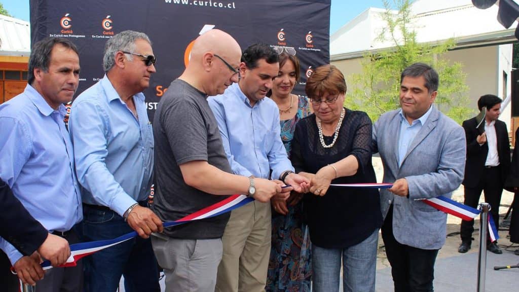 Inauguran luminarias peatonales en Avenida Doctor Osorio