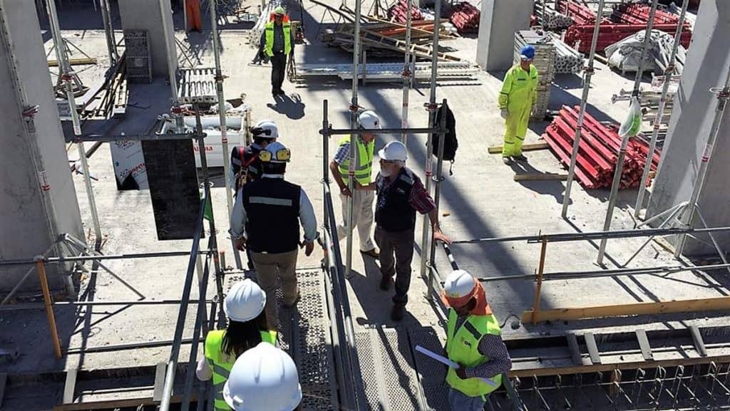 [FOTOS] Director del Hospital de Curicó visitó las obras del nuevo recinto