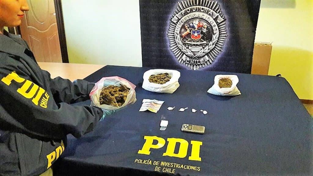 PDI sacó de circulación a dos microtraficantes en Curicó