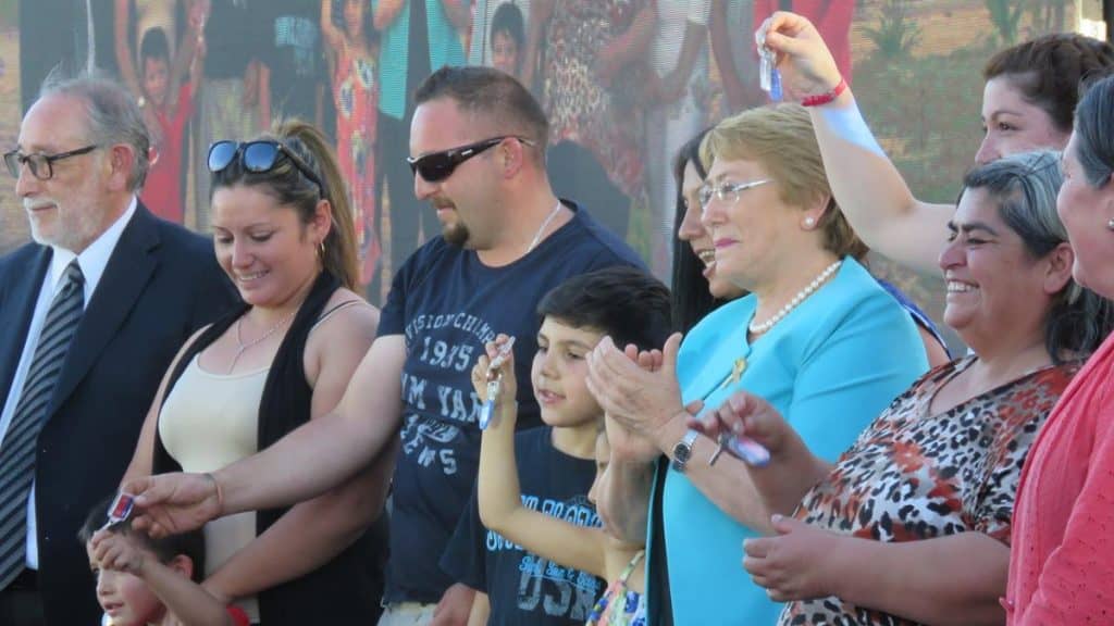[FOTOS] Bachelet en Talca: “vale la pena trabajar duro”