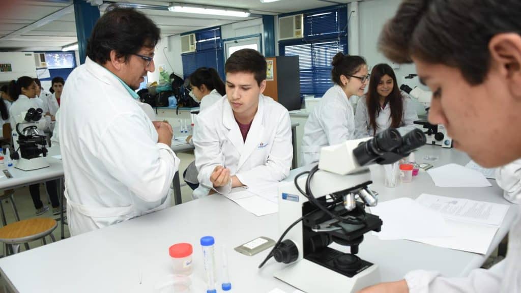 Profesores y escolares profundizan sus conocimientos en ciencias