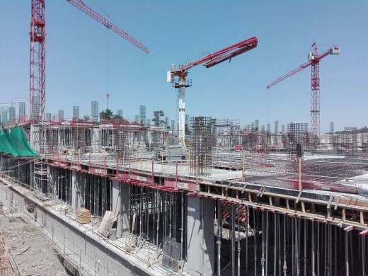 [FOTOS] Avanza construcción en obra gruesa del Hospital de Curicó