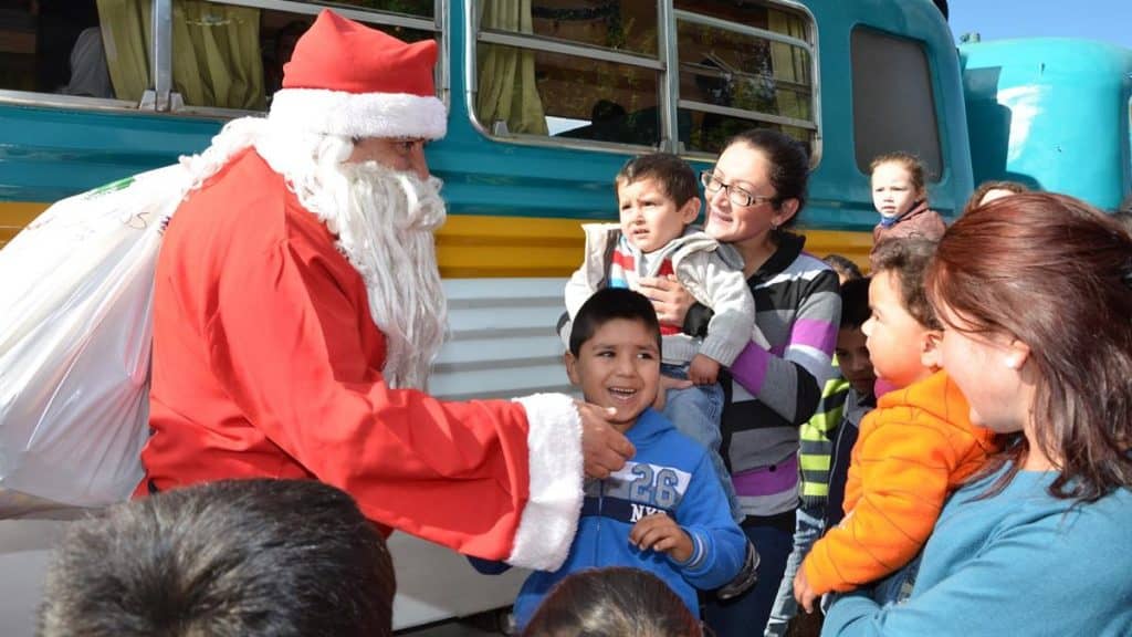 Huelga obligó a reprogramar recorrido del Tren de Navidad