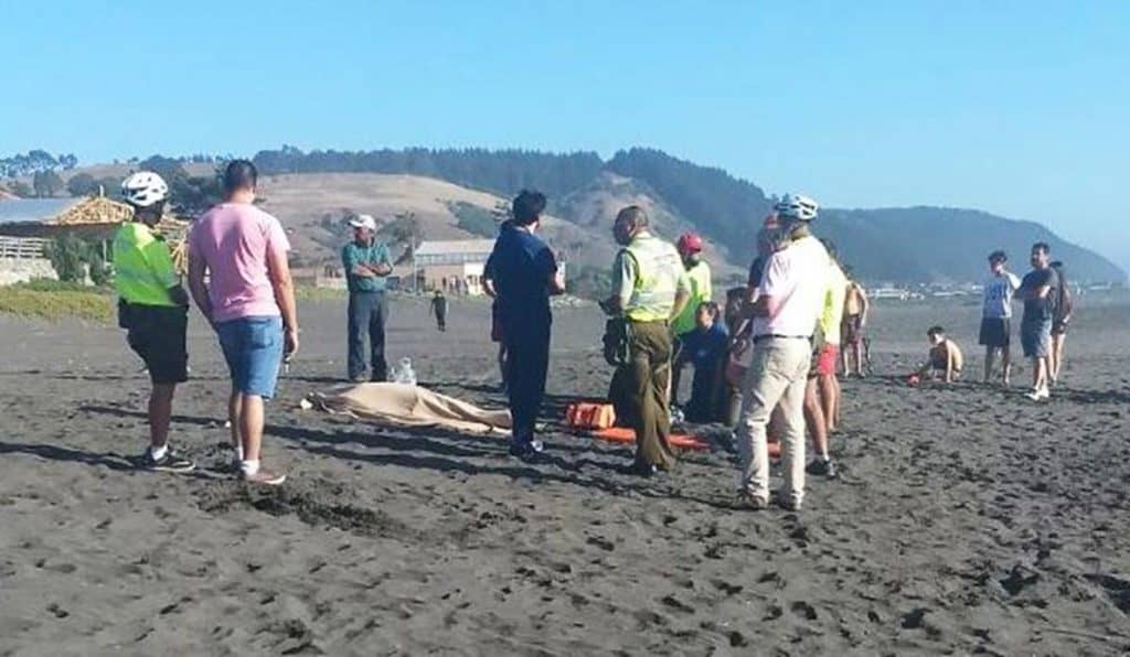 Talquino fallece ahogado en Playa de Iloca
