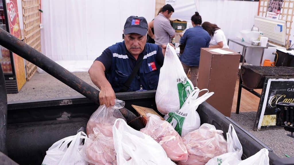 Decomisan carne en mal estado en la “Fiesta de la Independencia”