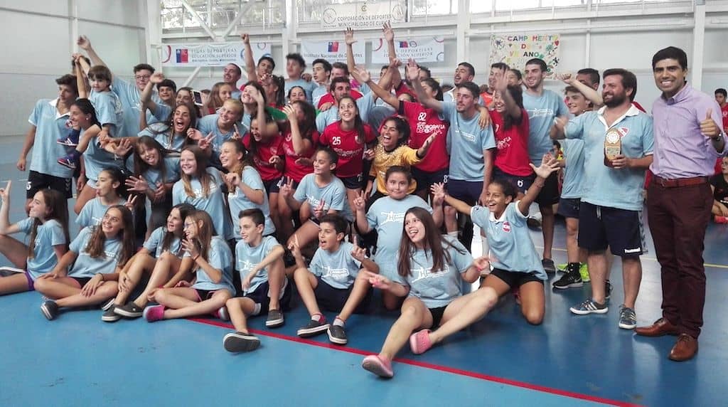 Curicó fue sede de encuentro binacional de balonmano