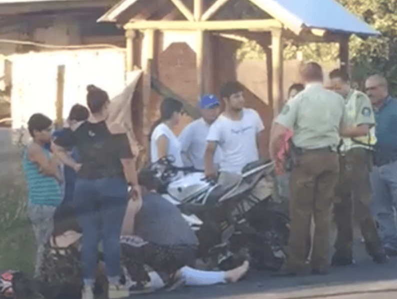 Colisión en Rauco deja a una mujer lesionada