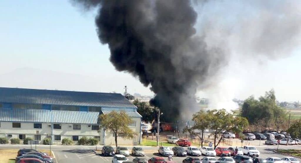 Dos muertos dejó accidente al interior de base aérea FACh en El Bosque