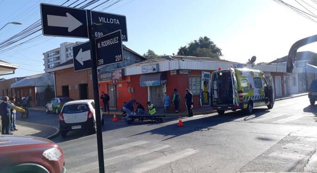 Conductor curicano arrolló a dos mujeres en paso peatonal