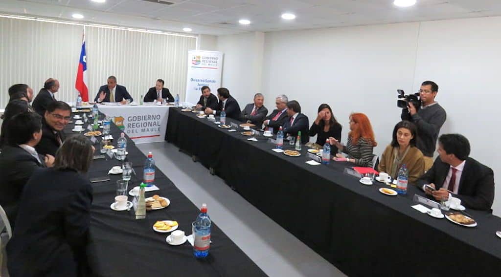 Gabinete Regional del Maule funciona en pleno