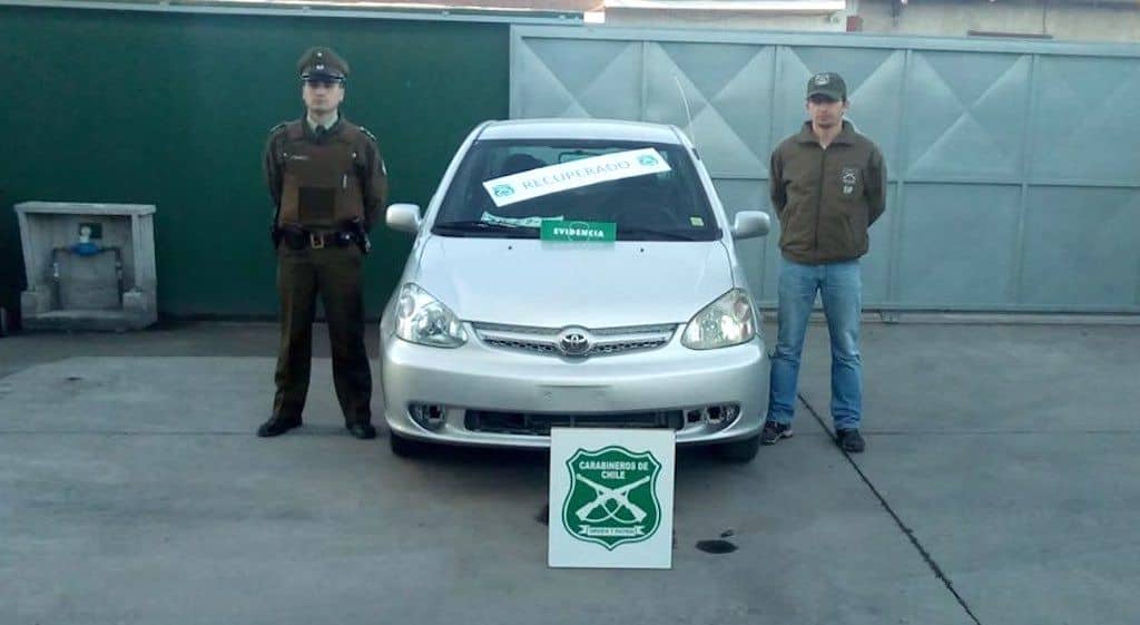 En media hora recuperan vehículo robado en Molina