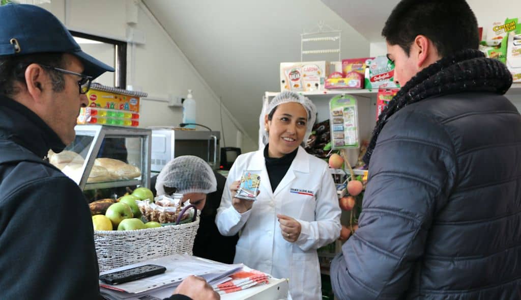 Seremi de Salud fiscalizó quioscos saludables