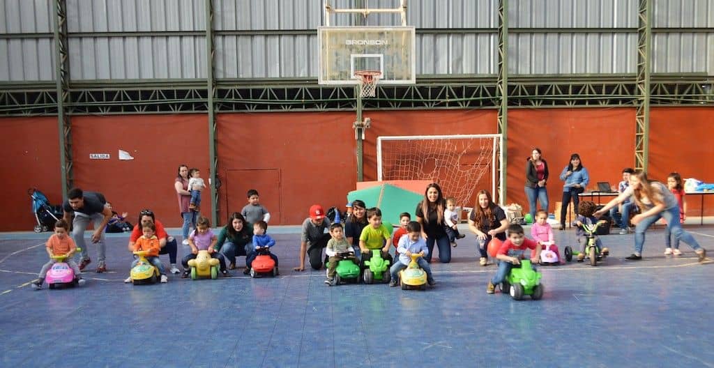 Exitosa quinta versión de las olimpiadas familiares "Chile Crece Contigo" en Rauco